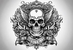 Rock a billy motive tattoo idea