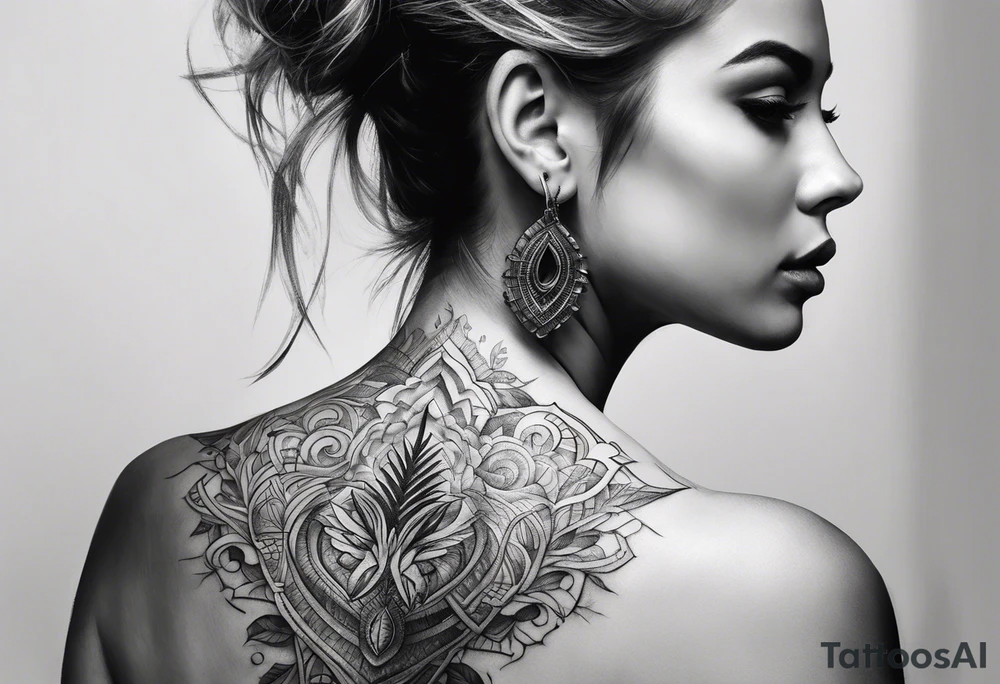 Spine tattoo tattoo idea