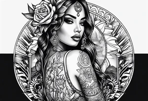 small tattoo using outlines:
Arizona NYC and Cuba tattoo idea