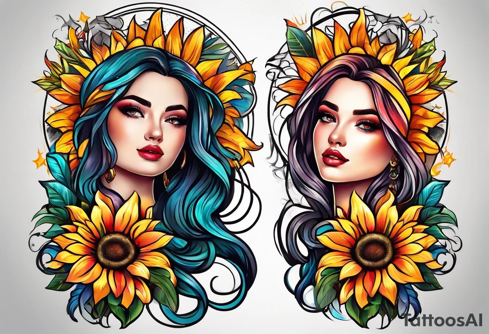 Sunshine tattoo idea
