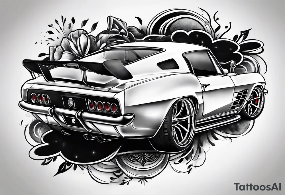 butts tattoo idea