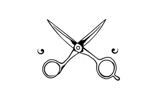 Scissors tattoo idea