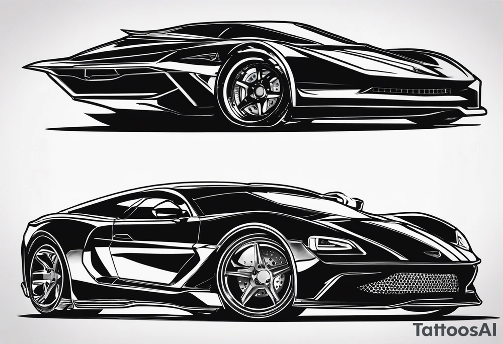 cars tattoo idea