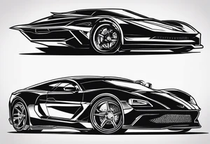 cars tattoo idea