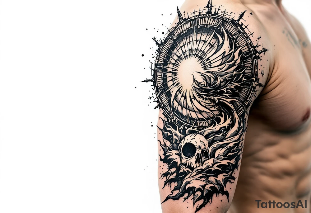 Civilisation's Eclipses to its end tattoo idea