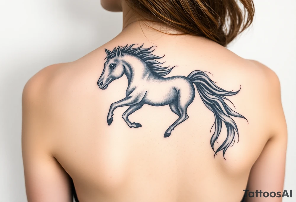 Lost Horse kite rip mum tattoo idea