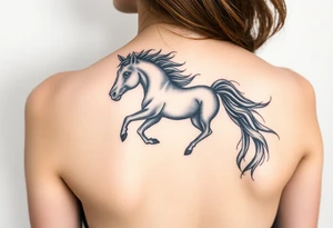 Lost Horse kite rip mum tattoo idea