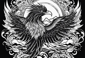 phoenix tattoo idea