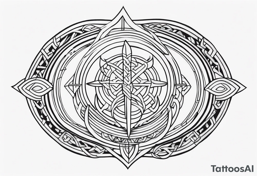 Viking tattoo idea