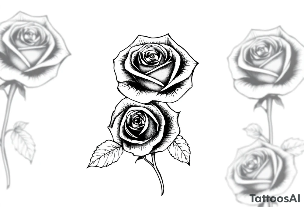 roses tattoo idea