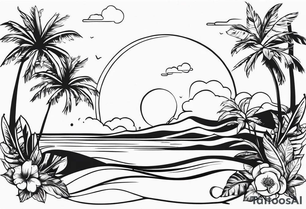Tatuagem florida no braço tattoo idea