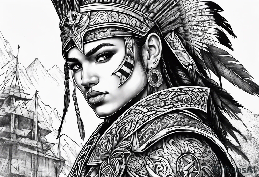 Warriors tattoo idea