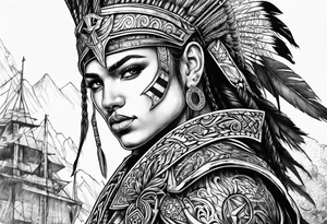 Warriors tattoo idea