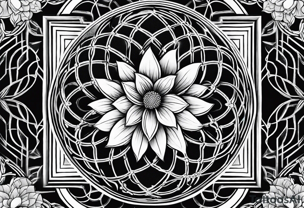 flower of life tattoo idea