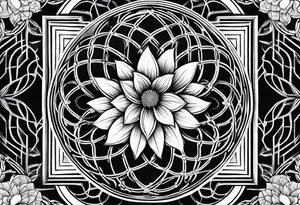 flower of life tattoo idea