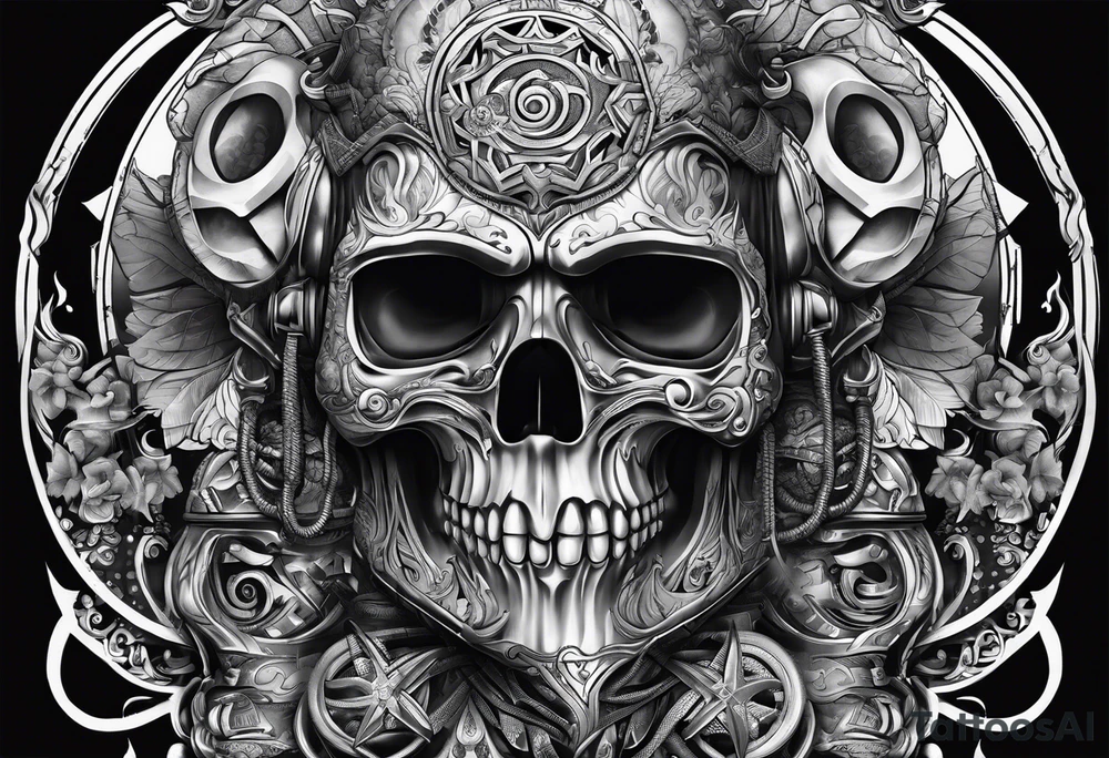 Hoodie tattoo idea