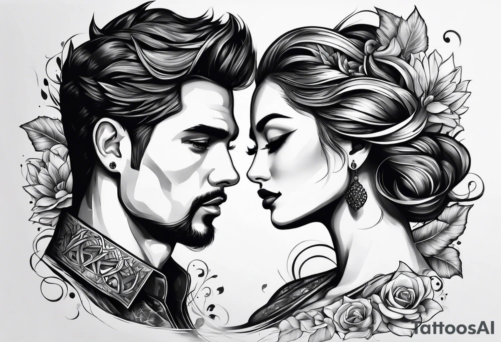 Couple tattoos tattoo idea