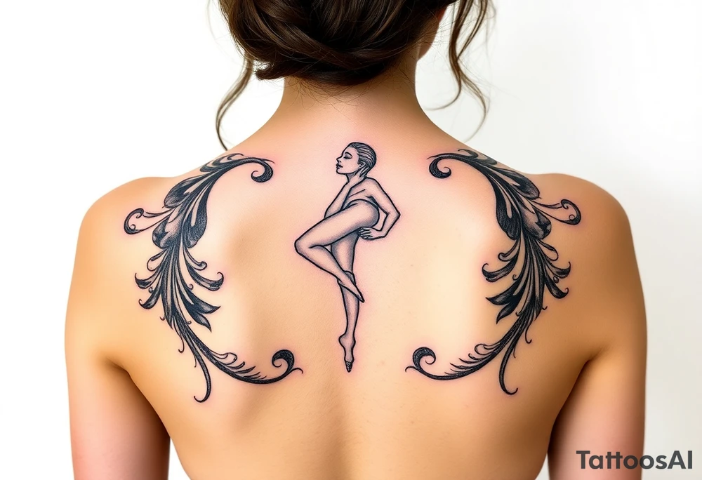 Contortionist tattoo idea