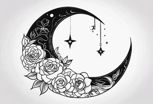 Crescent Moon tattoo idea
