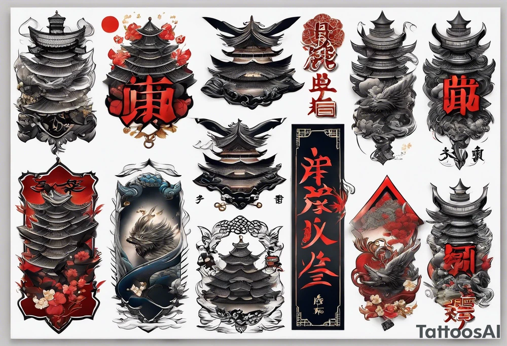 Japan’s letter for bushido on the forearm tattoo idea