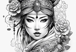 Japanese sleeve tattoo idea
