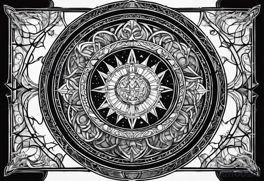 sanctum sanctorum window from doctor strange tattoo idea