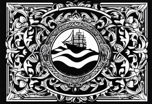 bearpaw half sleeve tattoo idea