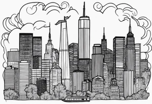 9/11 September 11, 2001 sleeve tattoo idea
