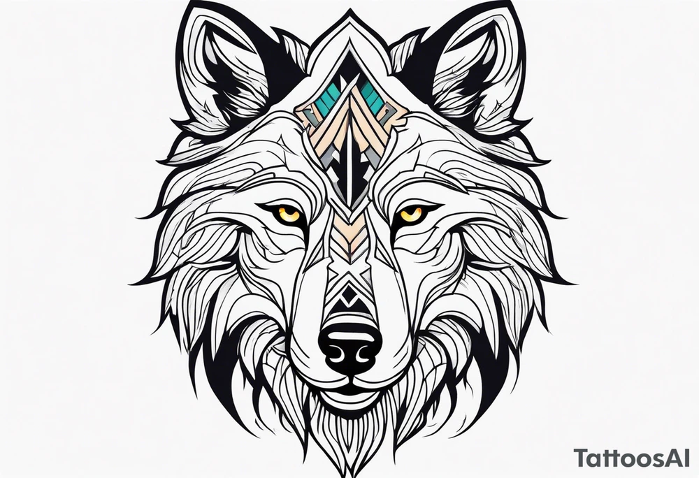 Lobo wolf for a male tattoo tattoo idea