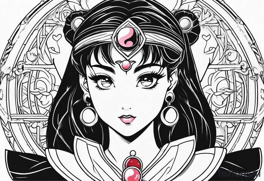 Sailor moon tattoo idea