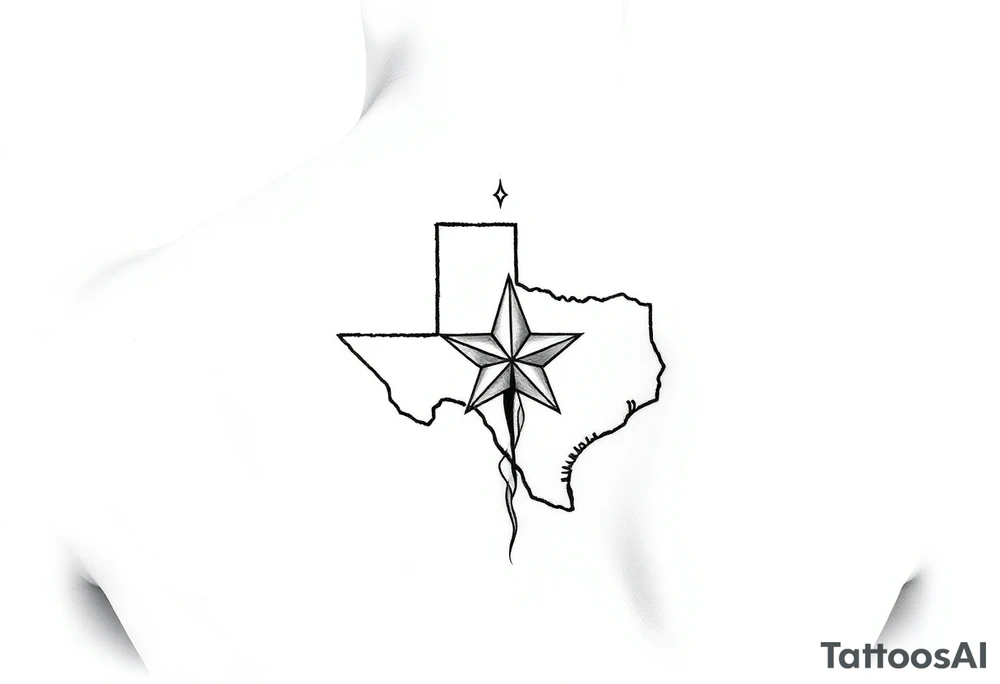 Texas made Texas paid tattoo idea
