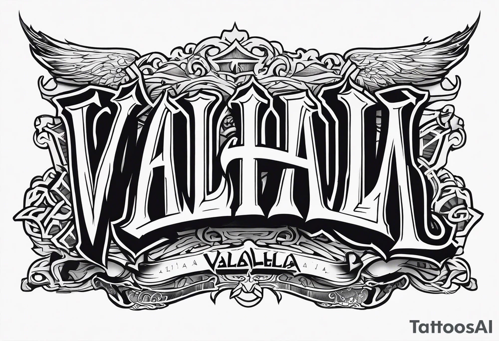 Valhalla fog tattoo idea