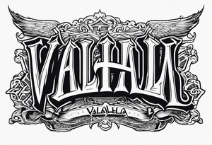 Valhalla fog tattoo idea