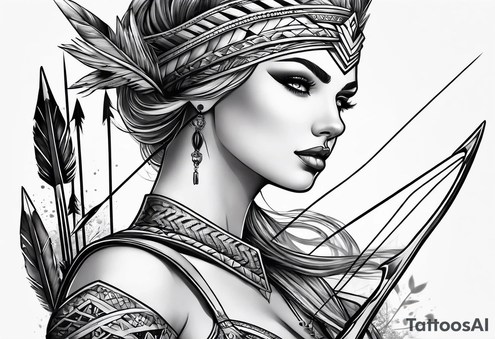 arrow tattoo idea
