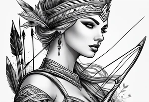 arrow tattoo idea