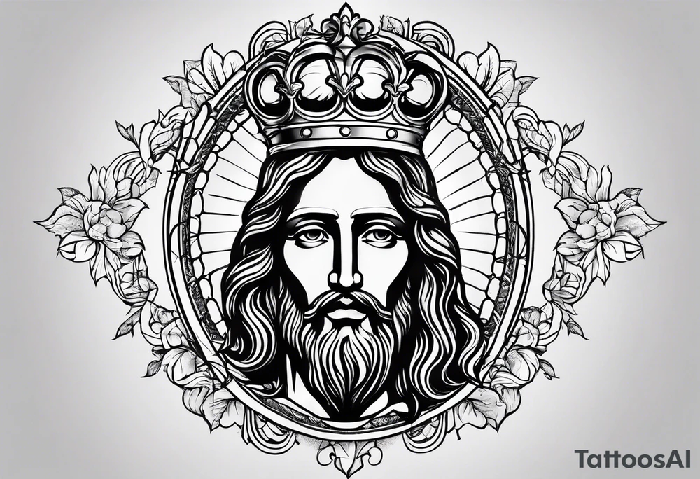 Sacred heart of Jesus Catholic. tattoo idea
