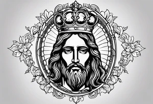 Sacred heart of Jesus Catholic. tattoo idea