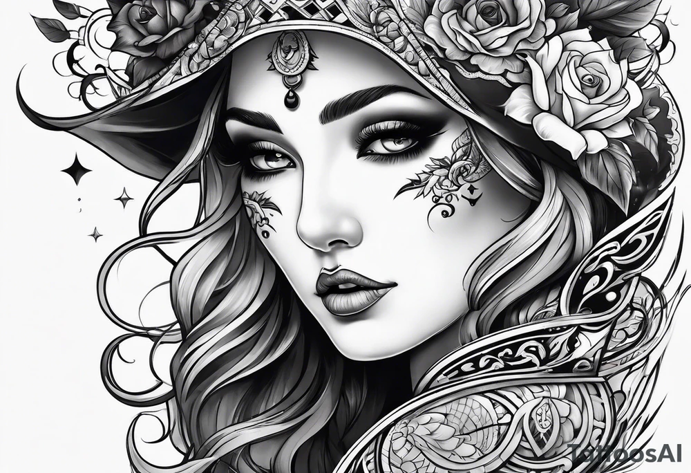 ghost tattoo idea