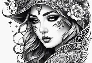 ghost tattoo idea