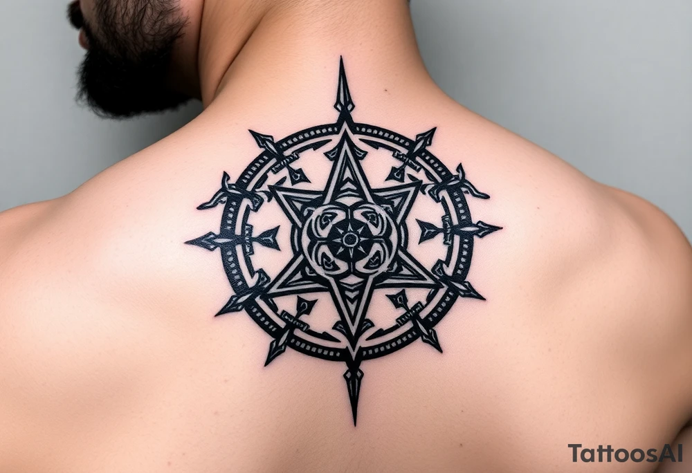 The human transmutation symbol from full metal alchemist tattoo idea