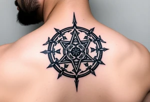 The human transmutation symbol from full metal alchemist tattoo idea