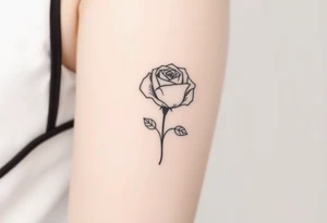 rose tattoo idea