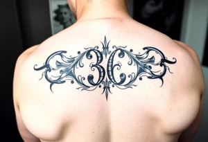 Gas with number 36 tattoo idea
