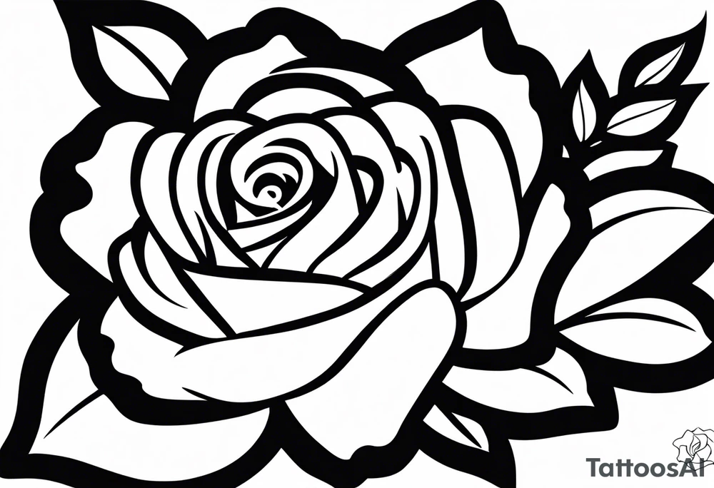 ROSE BOUQUE tattoo idea