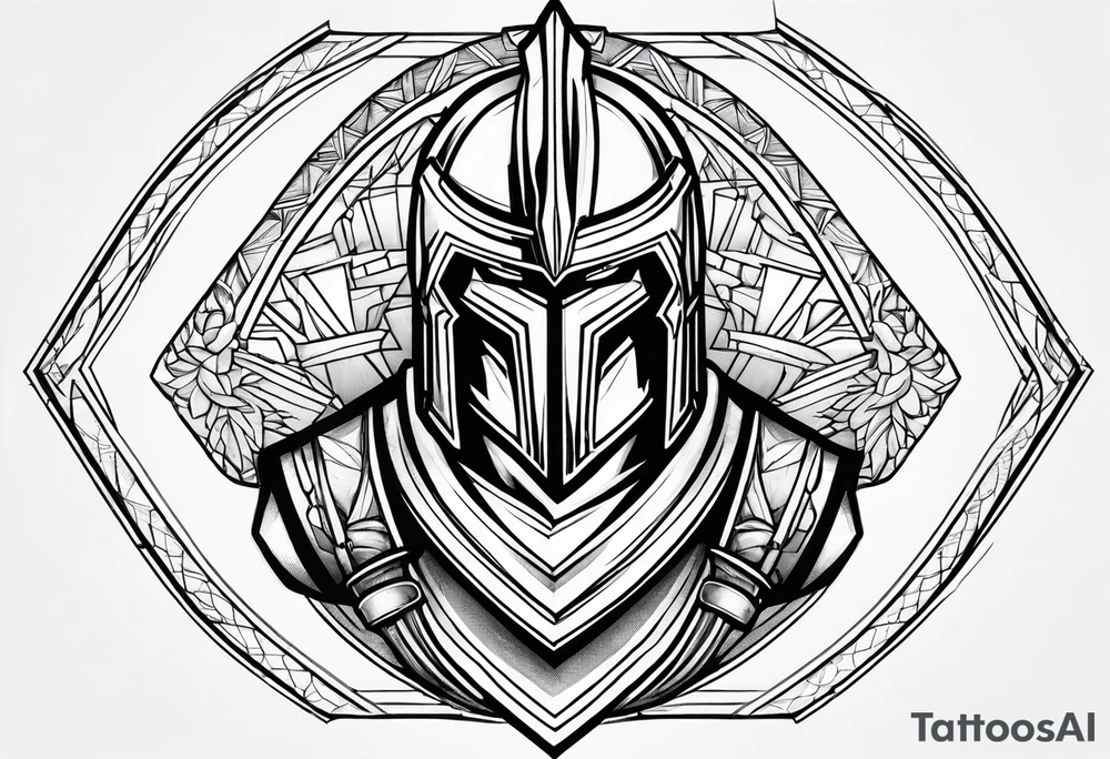 Spartan tattoo idea