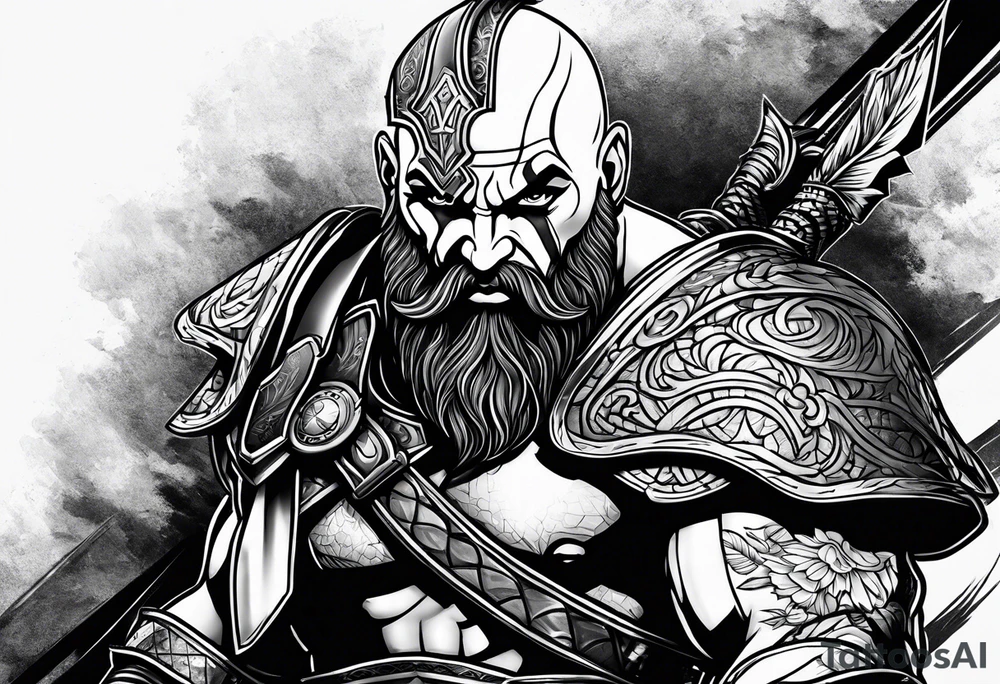 Kratos tattoo idea