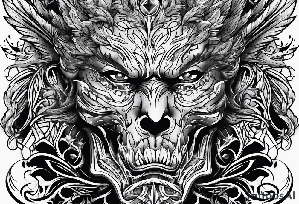 (flash of) lightning tattoo idea