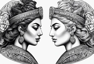 Kouros tattoo idea