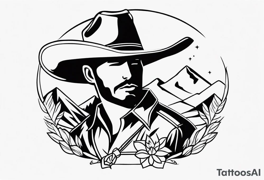 COWBOY tattoo idea