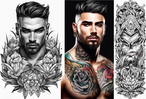 Ripped skin mark tattoo design tattoo idea